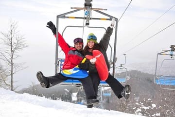 Sledge Tour at Piedras Blancas Snow Resort in Bariloche