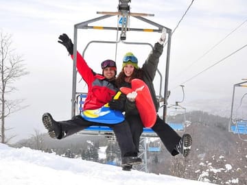 Sledge Tour at Piedras Blancas Snow Resort in Bariloche