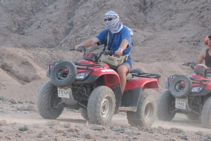 Quad Bike Adventure in the Hurghada Desert, Egypt