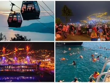 Alanya Sunset Tour: Cable Car, Boat Cruise, and Dinner