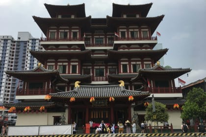 (Free eSIM) Singapore Marina Bay Wonders and Heritage Tales (Chinatown)