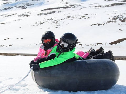 Snowmobile and slide Family tour, photo 4