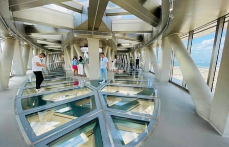 Dubai Edge Walk, Mall Shopping, and Burj Khalifa Experience