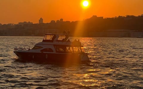 Istanbul Sunset Yacht Cruise on the Bosphorus with Snacks