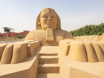 Sand City Tour with Private Transfer in Hurghada, Egypt