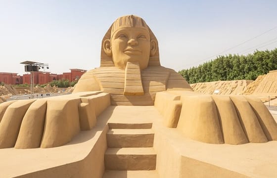 Sand City Tour with Tickets and Private Transfer from Hurghada