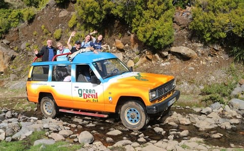 4x4 Tour of Caniço and Porto Moniz's Volcanic Landscapes