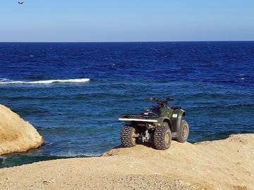 Quad Biking on the Coast of Makadi Bay
