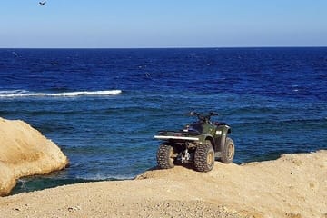 Quad Biking Adventure along the Makadi Bay Coastline