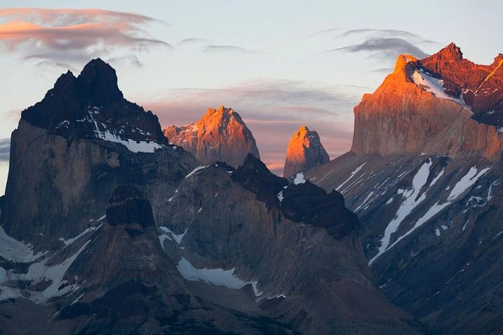 Sunrise at Torres del Paine