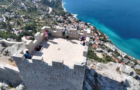 3-Hour Via-Ferrata Adventure in Fortica Fortress Drone & Videos