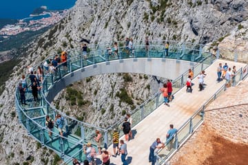Makarska Cliffview Adventure Tour from Split