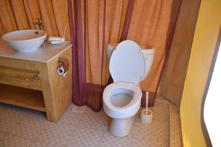 Toilet at AA Lodge