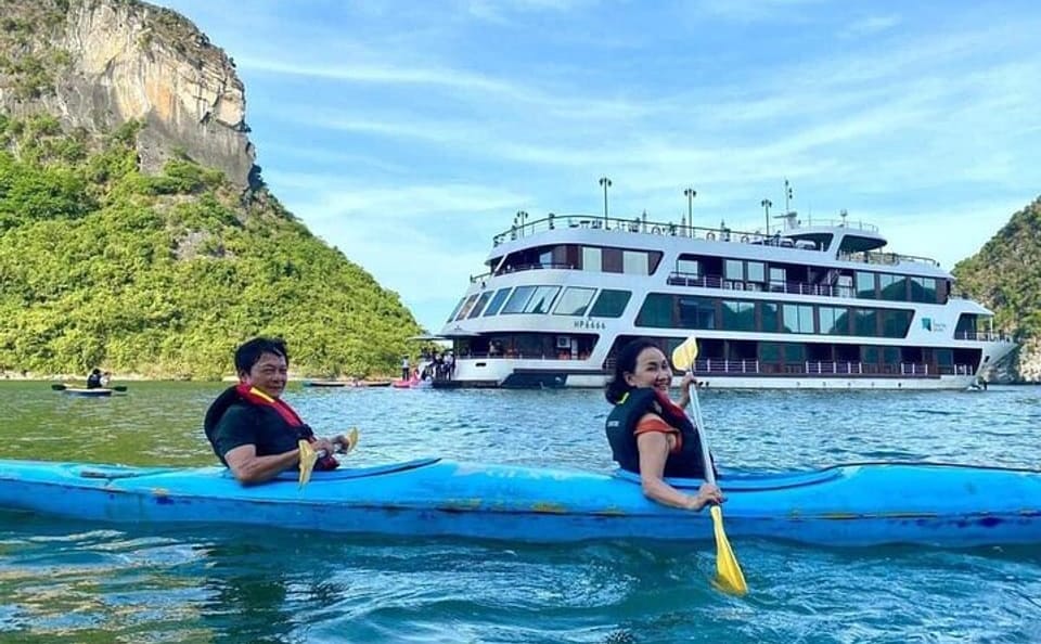 Halong Bay 2-Day Cruise with Kayaking and ATV Adventure