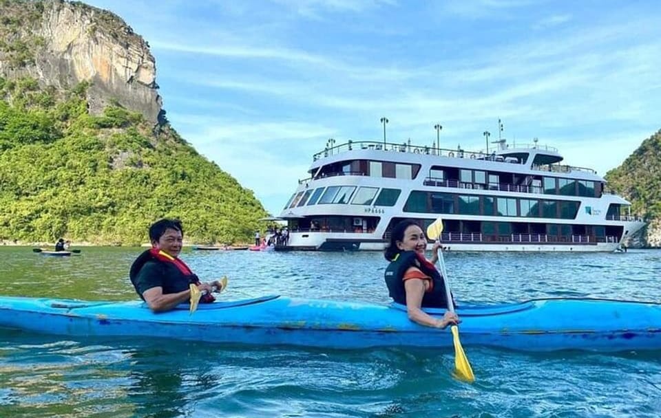Halong Bay 2-Day Cruise with Kayaking and ATV Adventure