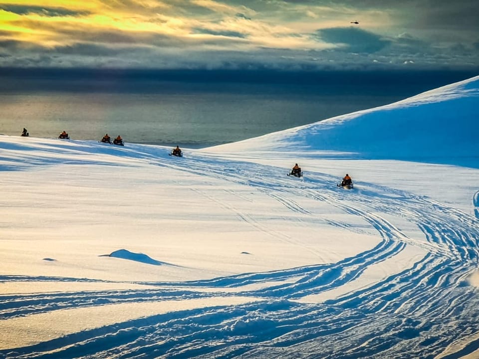 Exclusive Highland Snowmobiling on Eyjafjallajökull — Southcoast Adventure