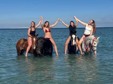 Horseback Riding Adventure in Hurghada Desert and Beach