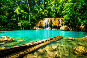 Erawan Waterfall and River Kwai Bridge Tour from Bangkok