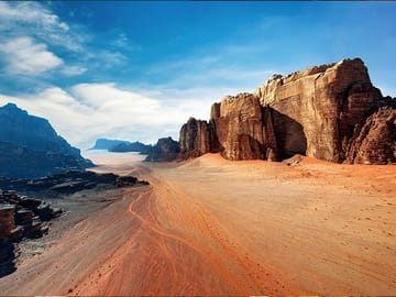 Private Wadi Rum Moon Valley Tour from Wadi Araba Border