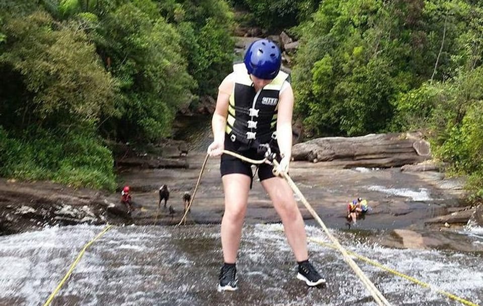 Waterfall Abseiling in Kitulgala