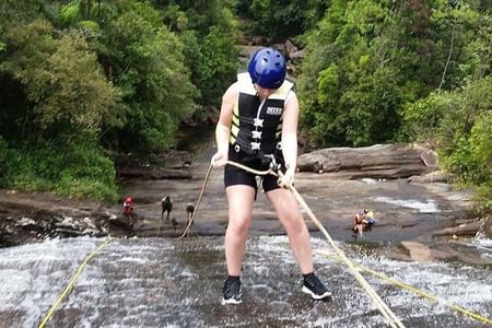 Waterfall Abseiling in Kitulgala