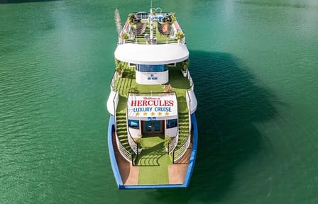 Hercules Cruise Luxury Day Tour in Halong Bay from Hanoi