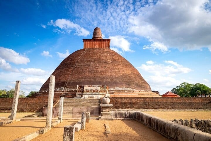At Anuradhapura