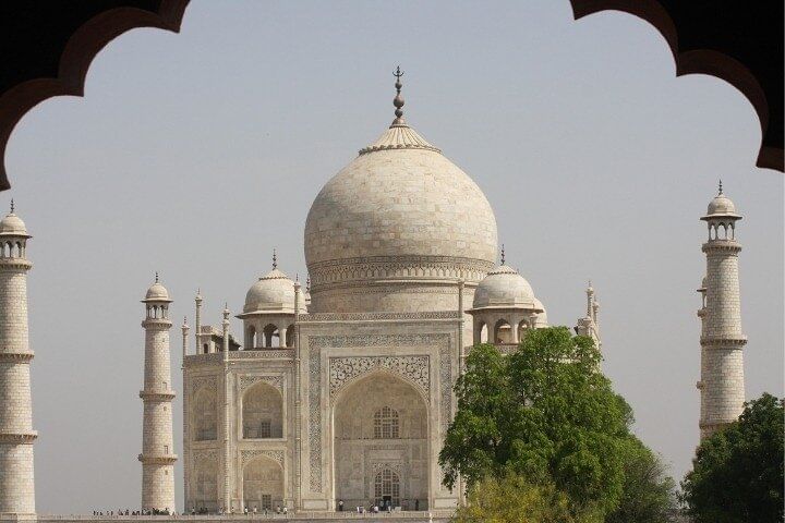 Taj Mahal Agra Fort View