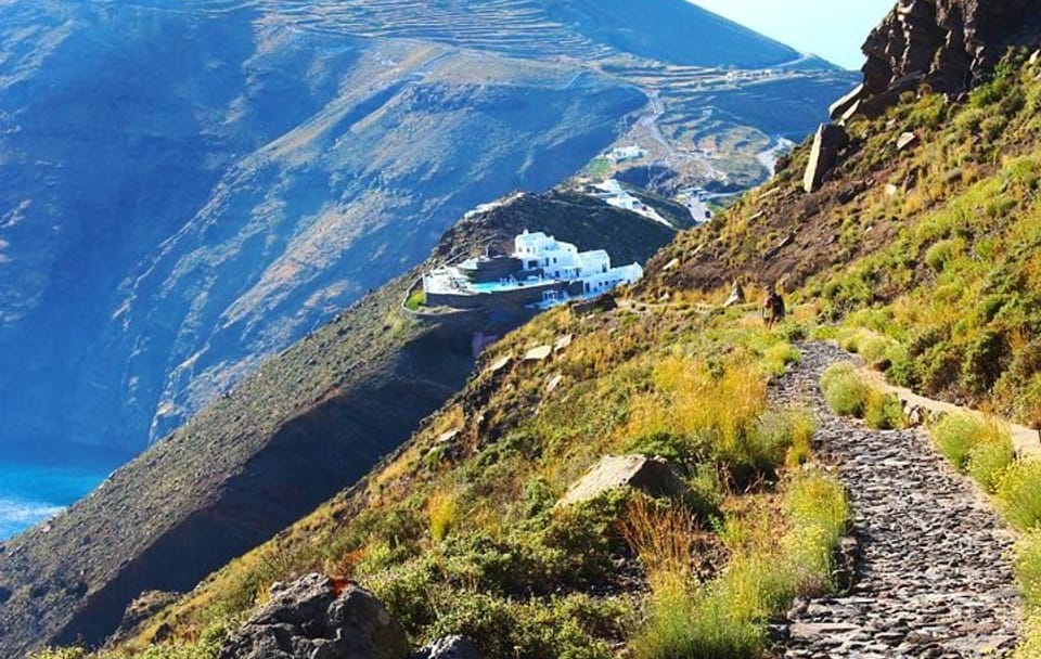 Private Walking Tour of Santorini's Caldera Landscapes