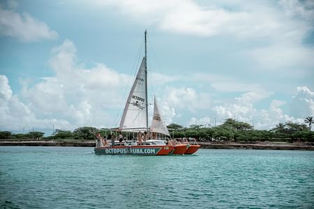 Private Catamaran Charter in Aruba with Open Bar & Snorkeling Stops