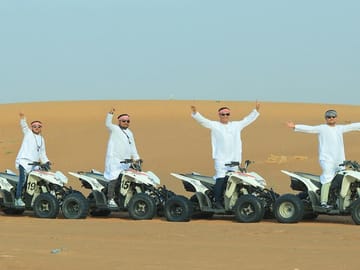 Quad Biking in Dubai desert