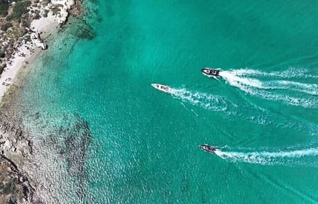 Private Athens Sunset Cruise in Your Secret Island