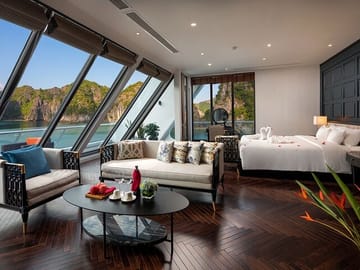 President Sun Terrace Cabin on Greatest Cruises in Halong Bay
