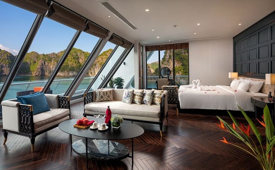 President Sun Terrace Cabin on Greatest Cruises in Halong Bay