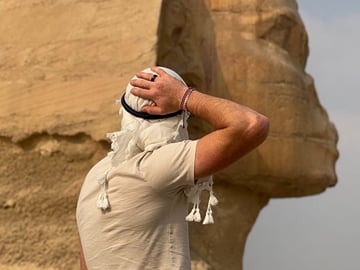 Half Day Giza Pyramids Great Sphinx with VIP Private Tour, Lunch