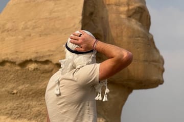 VIP Private Tour of Giza Pyramids and Sphinx with Camel Ride