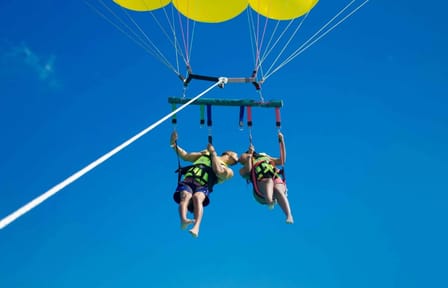 Parasailing Adventure in St. Julian's, Malta with Photos