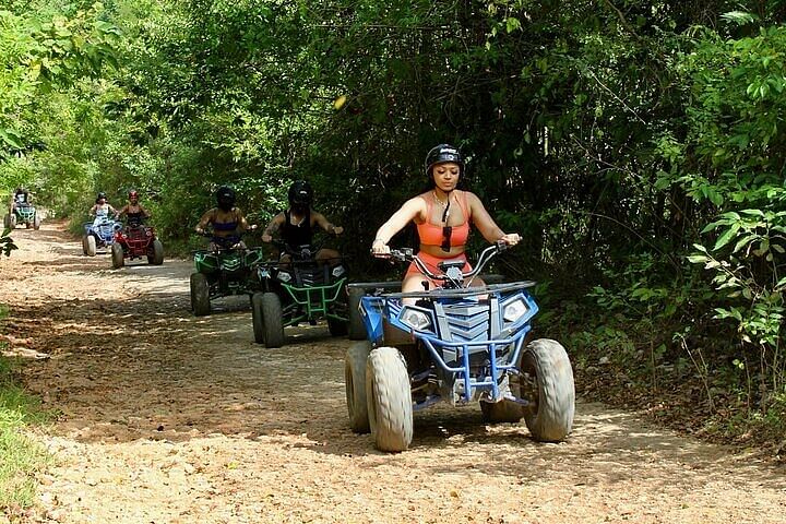 ATV, Bamboo Rafting, and Horseback Ride Tour From Montego Bay