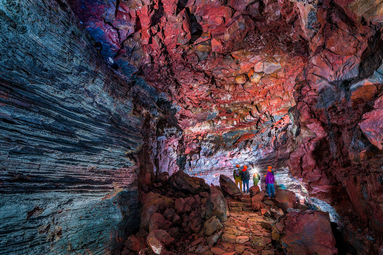 Evening Lava Tunnel Tour 3