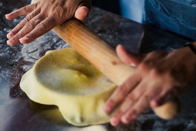 Opening phyllo