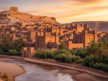 3 Day Marrakech to Fes via Desert ,Atlas, Kasbahs and Sahara