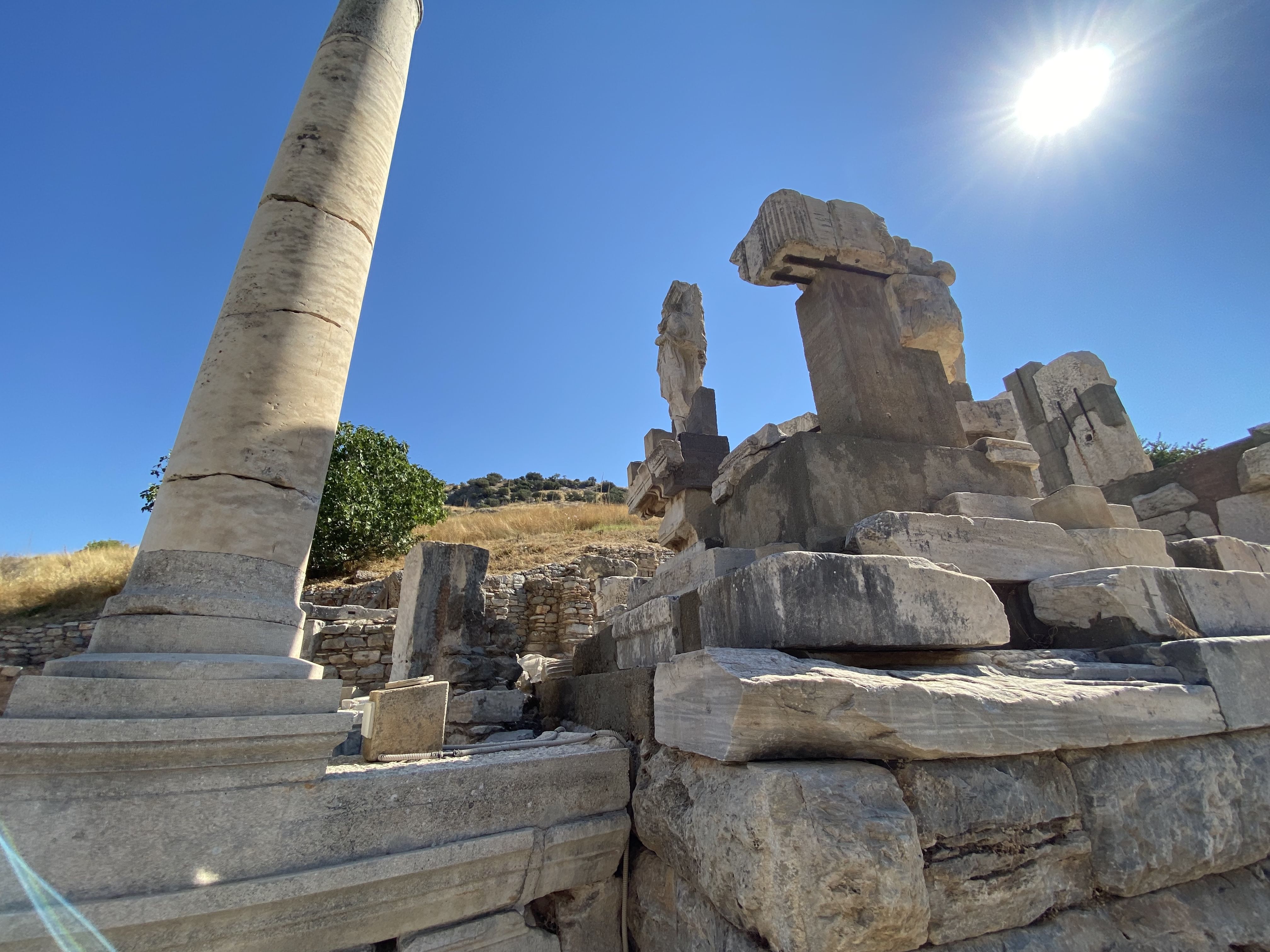 The house of the virgin mary at ephesus
