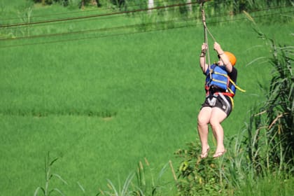 White Water Rafting Adventure at Telaga Waja River