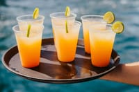 Toast to the sea! Enjoy tropical cocktails with fresh lime while cruising the sparkling waters of Los Cabos on a private catamaran.