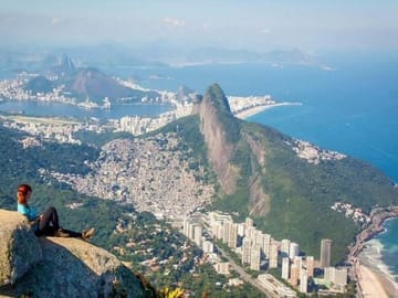 Explore the Pedra da Gavea rock