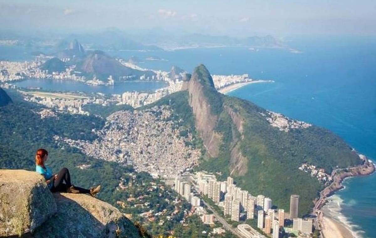 Hiking on Pedra Da Gavea