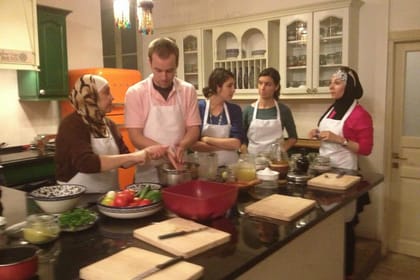 Half Day Cooking Class Experience with Amman Panoramic Tour