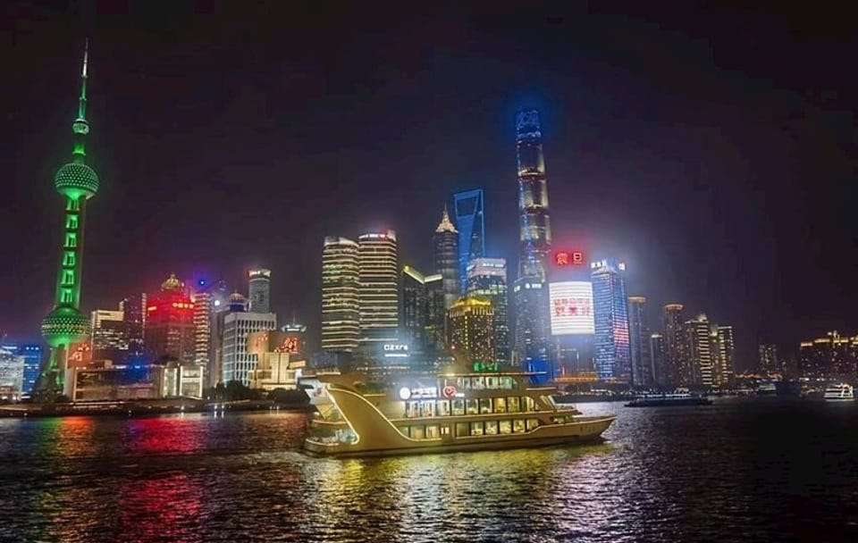 Shanghai Night River Cruise with Yang's Dumpling Dinner