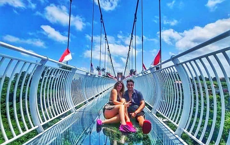 Explore Blangsingah Glass Bridge and Nearby Waterfalls