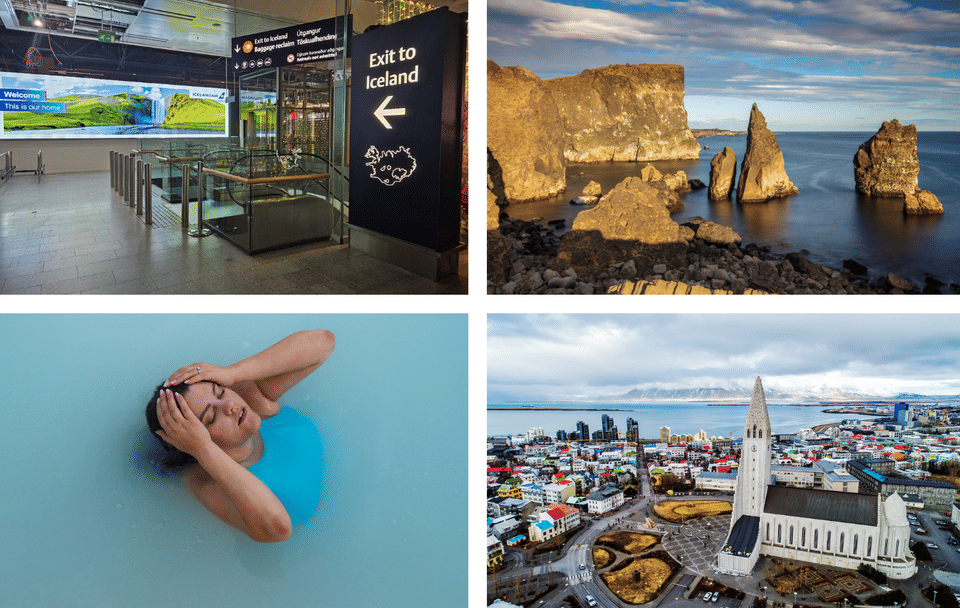 Arrival day tour: Private airport pickup, Blue Lagoon and Reykjanes Peninsula